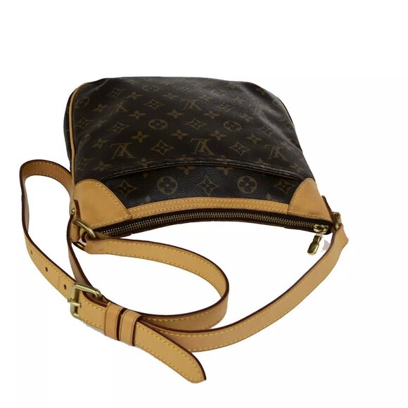 LOUIS VUITTON Odeon PM Shoulder Bag Monogram Leather Brown Spain M56390 76SJ503 - Picture 4 of 14
